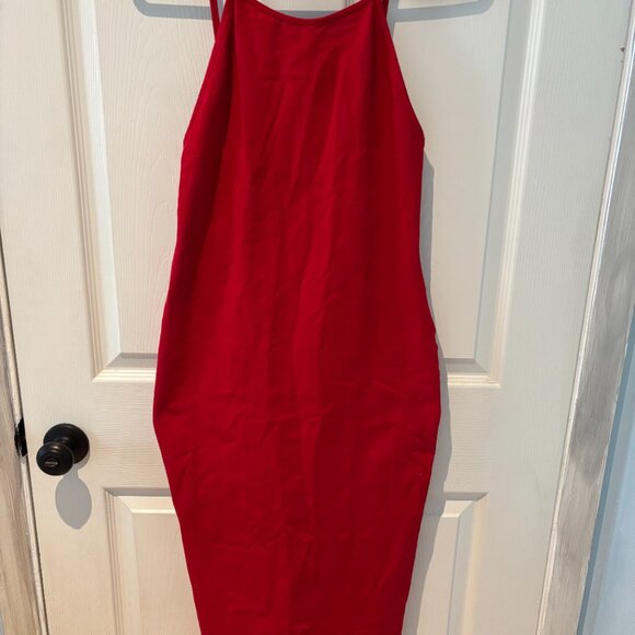 Manners London Red Body Con Dress - Picture 2 of 4